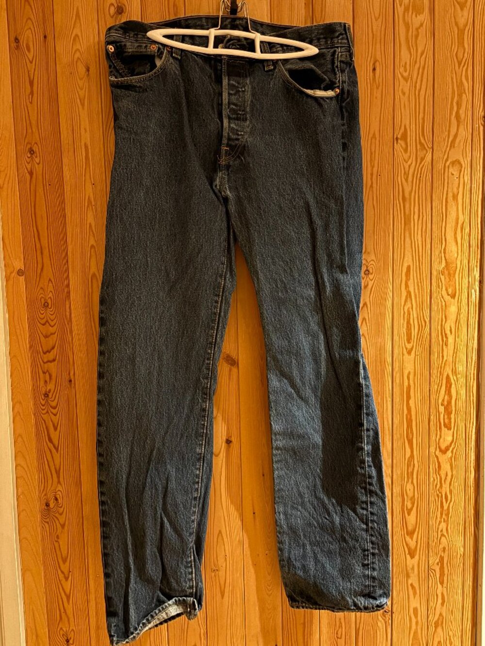 Levi's Dark Wash Jeans 501s